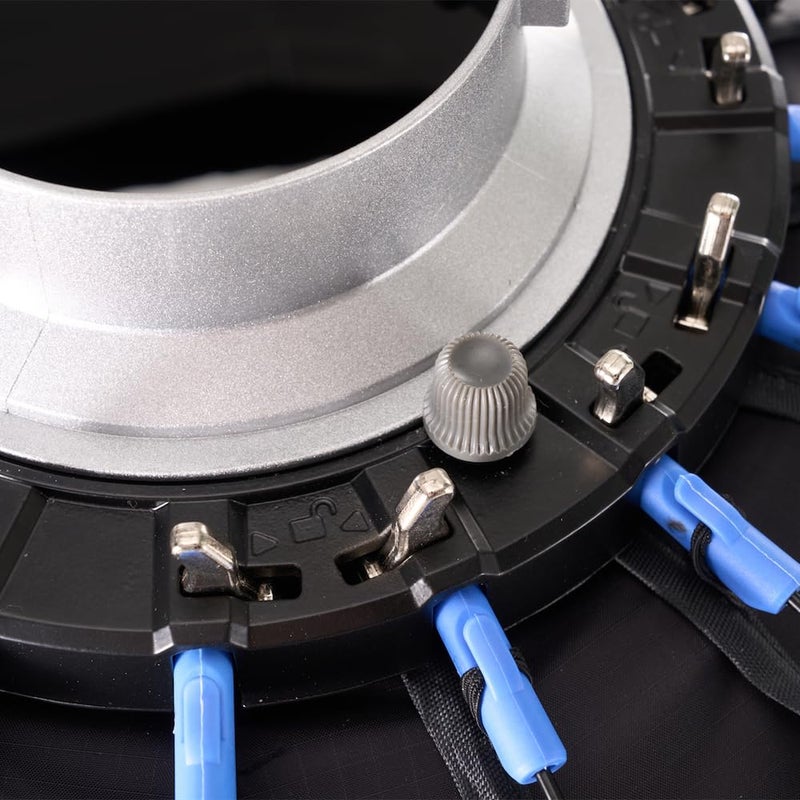 Aputure Amaran Light Dome Bowens Mount Modifier,Quick-Release Design with Grid,Two Difusion and Carrying Bag,Compatible with Amaran COB Lights and Other Bowens Mount fixtures (Light Dome 60) - Image 5