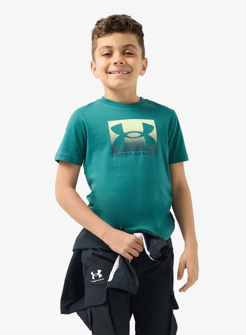 UNDER ARMOUR Youth Boxed Sports Update T-Shirt