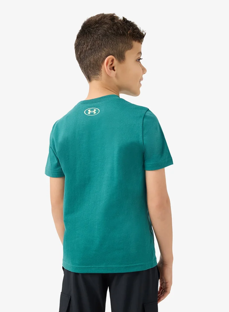 UNDER ARMOUR Youth Boxed Sports Update T-Shirt