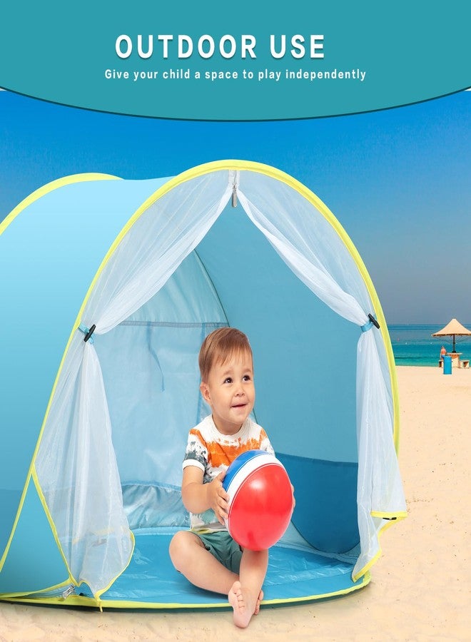 Senodeer Baby Beach Tent, Pop Up Play Tent for Infants, UV Protection Sun Shelter for Toddlers, Infant Portable Sun Shade - Image 5