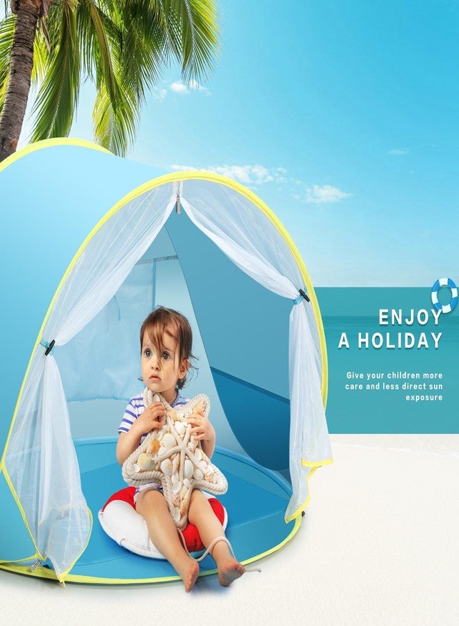 Senodeer Baby Beach Tent, Pop Up Play Tent for Infants, UV Protection Sun Shelter for Toddlers, Infant Portable Sun Shade - Image 3