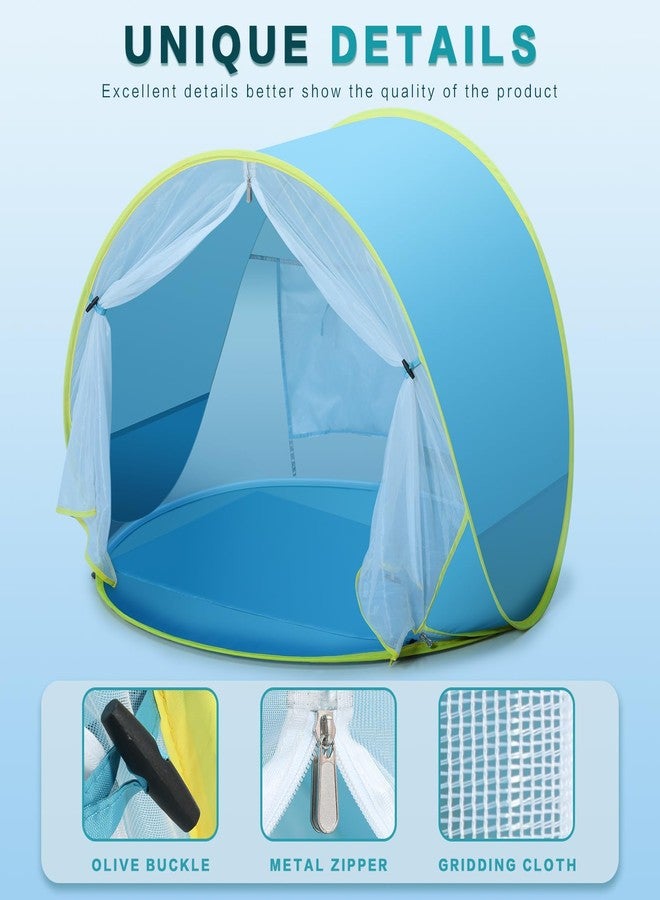 Senodeer Baby Beach Tent, Pop Up Play Tent for Infants, UV Protection Sun Shelter for Toddlers, Infant Portable Sun Shade - Image 4