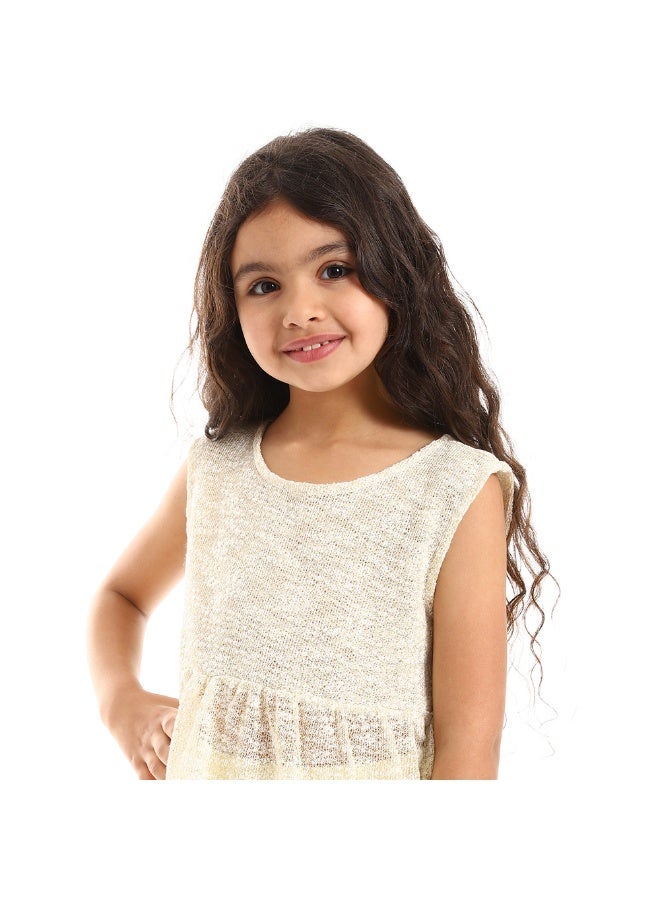 kady Round Neck Slip On Dress girls - Image 3