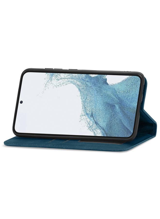 S-TOP Case For Samsung Galaxy S23 Ultra 5G Retro Skin Feel Magnetic Leather Phone Case - Image 3