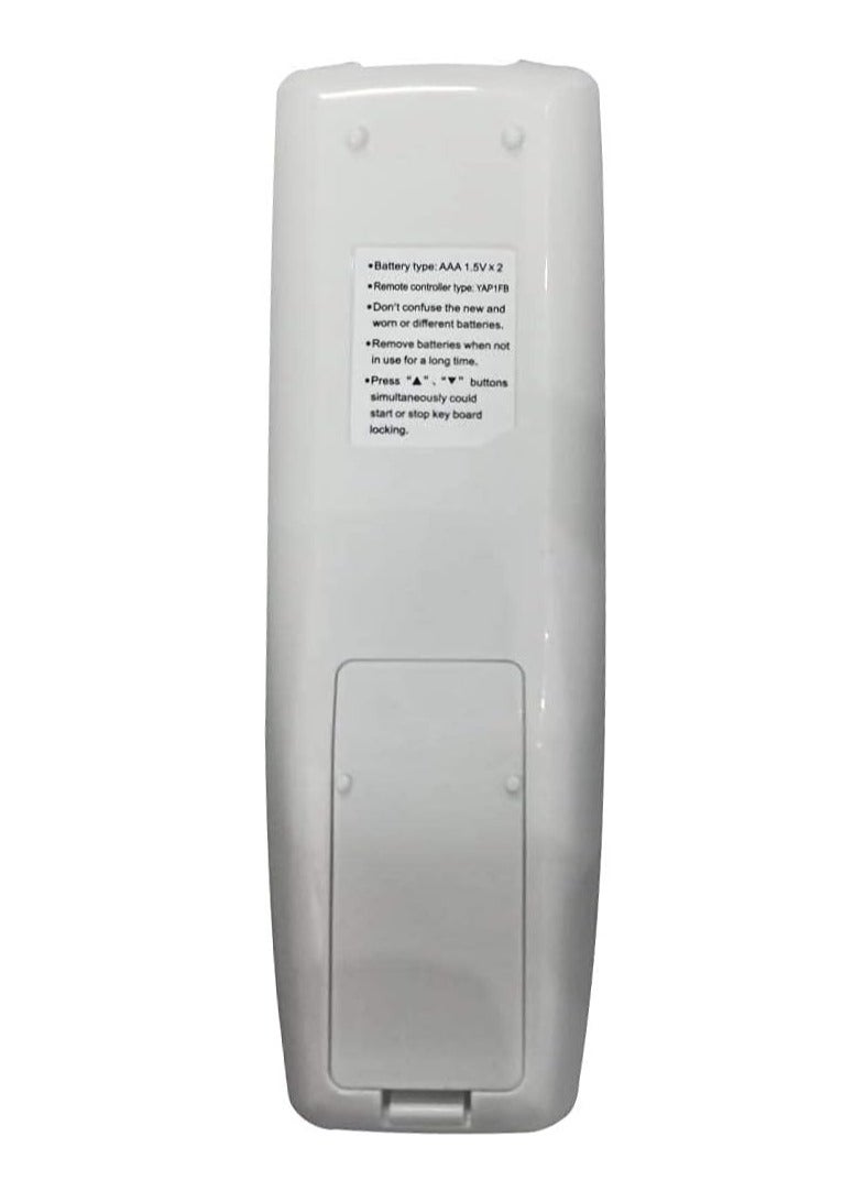 ELTRAZONE ELTERAZONE New Universal AC air conditioner Remote control General Use, Air Conditioner, Universal Remote Control Replaced Remote Control Compatible with Onida AC VE-206 - Image 4