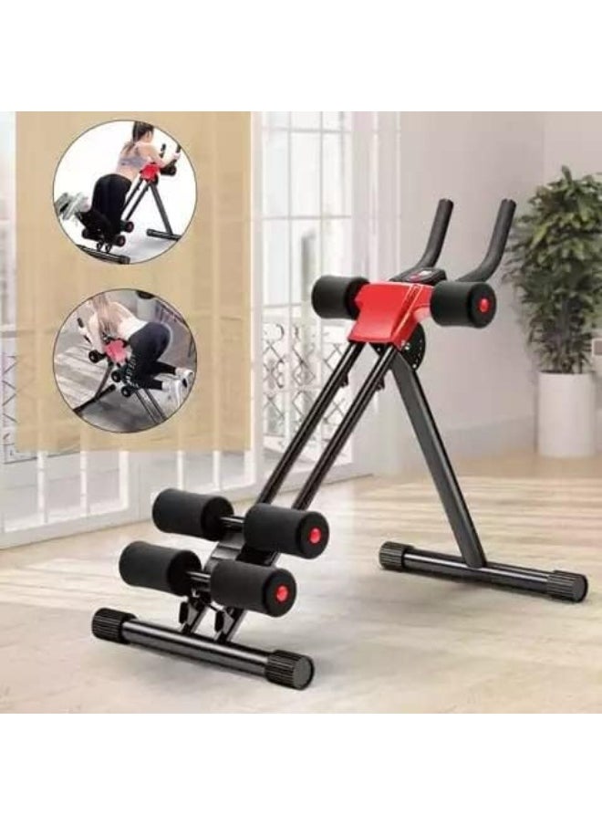 Generic - Multi function Foldable Fitness Equipment, Foldable Adjustable Abdominal Trainer Power Plank, Beauty Hip Abdomen Machine - Image 1