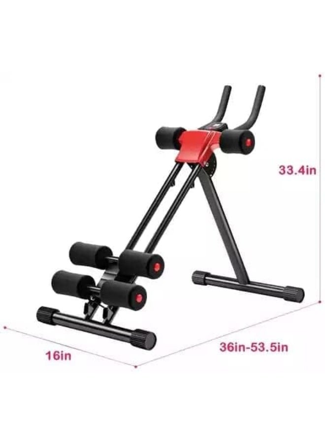 Generic - Multi function Foldable Fitness Equipment, Foldable Adjustable Abdominal Trainer Power Plank, Beauty Hip Abdomen Machine - Image 1
