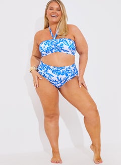 In the style Floral Print High Leg Bikini Bottom  - Image 4