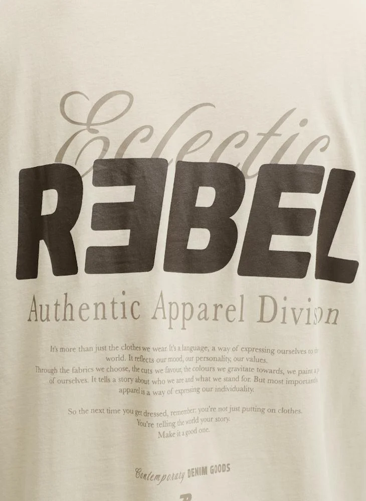 JJ Rebel Bjim  Short Sleeve Crew Neck T-Shirt