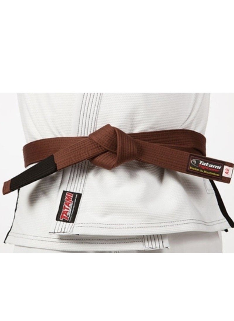 Tatami Fightwear Adult Rank Belt Brown  - Image 2