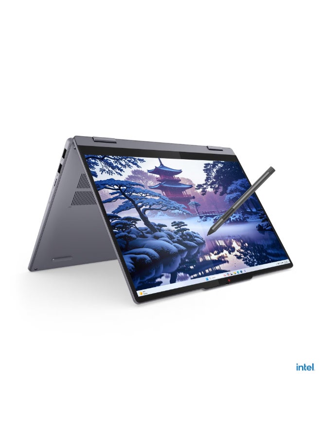 Lenovo IdeaPad 5 2-in-1 14IAL10 Laptop With 14 Inch WUXGA (1920x1200) Display, Core Ultra 7 255H Processor/16GB RAM DDR5/512GB SSD/Windows 11 Home/Intel Arc Graphics/ English/Arabic Luna Grey English/Arabic Luna Grey - Image 1