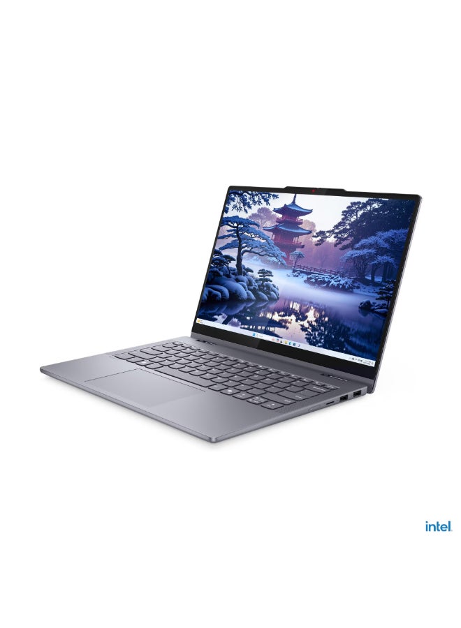 Lenovo IdeaPad 5 2-in-1 14IAL10 Laptop With 14 Inch WUXGA (1920x1200) Display, Core Ultra 7 255H Processor/16GB RAM DDR5/512GB SSD/Windows 11 Home/Intel Arc Graphics/ English/Arabic Luna Grey English/Arabic Luna Grey - Image 4