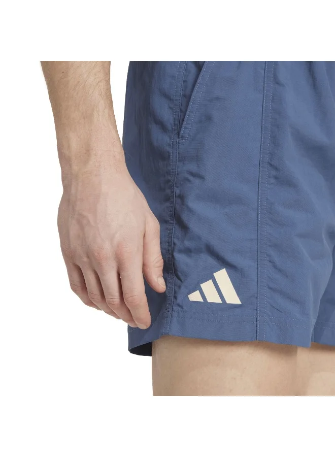 adidas أديداس شورت سباحة كارجو رجالي أزرق