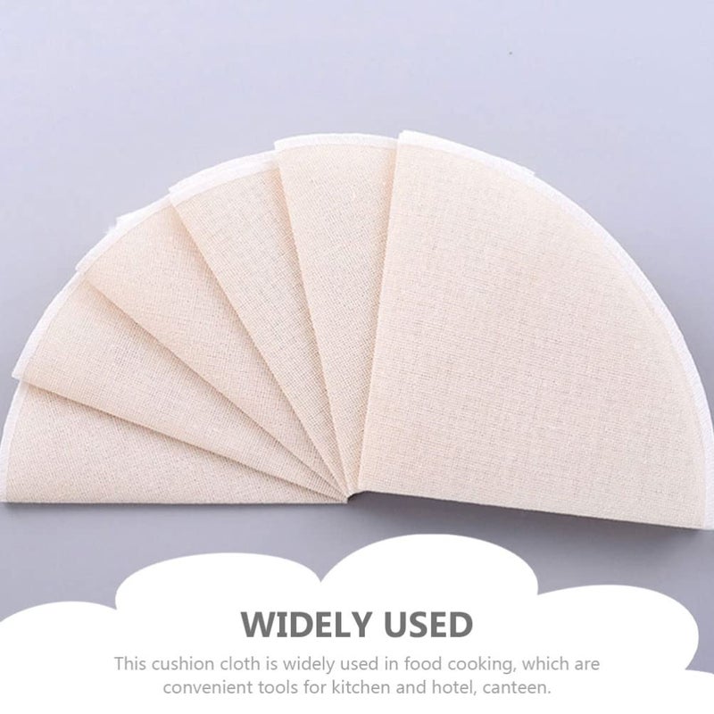 Reusable Cotton Mesh Sheets For Food Dehydrator 30 Pieces 26x26cm Beige - Image 5