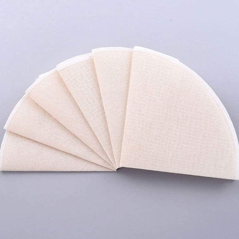 Reusable Cotton Mesh Sheets For Food Dehydrator 30 Pieces 26x26cm Beige - Image 3