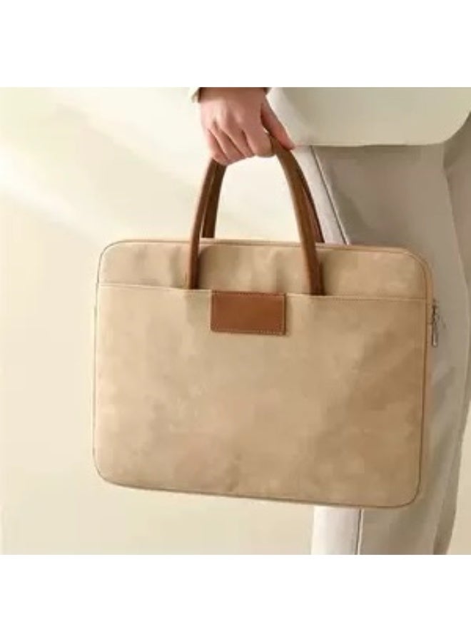 13-14 inch Laptop Bag, Double Layer Multi-function Business Tote Bag, Large Capacity for Computer Accessories - Image 3