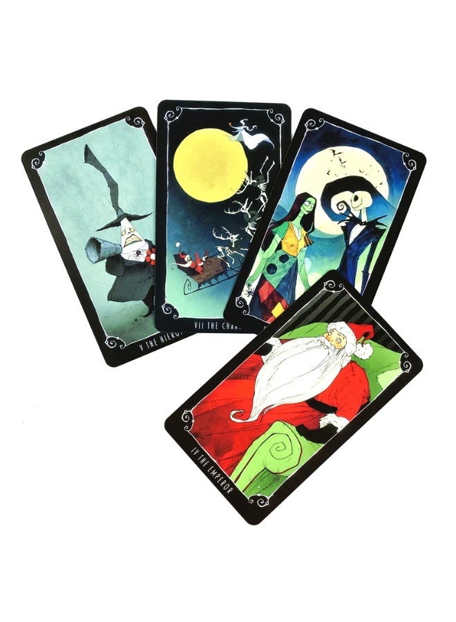NIBEMINENT Nightmare on Christmas Eve Tarot Deck Set and PDF Guidebook, Board Game, Divination, Predicting the Future - Image 4