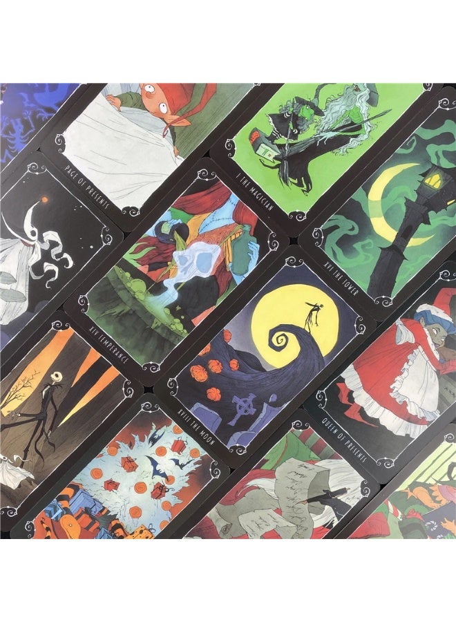 NIBEMINENT Nightmare on Christmas Eve Tarot Deck Set and PDF Guidebook, Board Game, Divination, Predicting the Future - Image 5