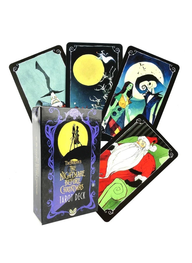 NIBEMINENT Nightmare on Christmas Eve Tarot Deck Set and PDF Guidebook, Board Game, Divination, Predicting the Future - Image 2