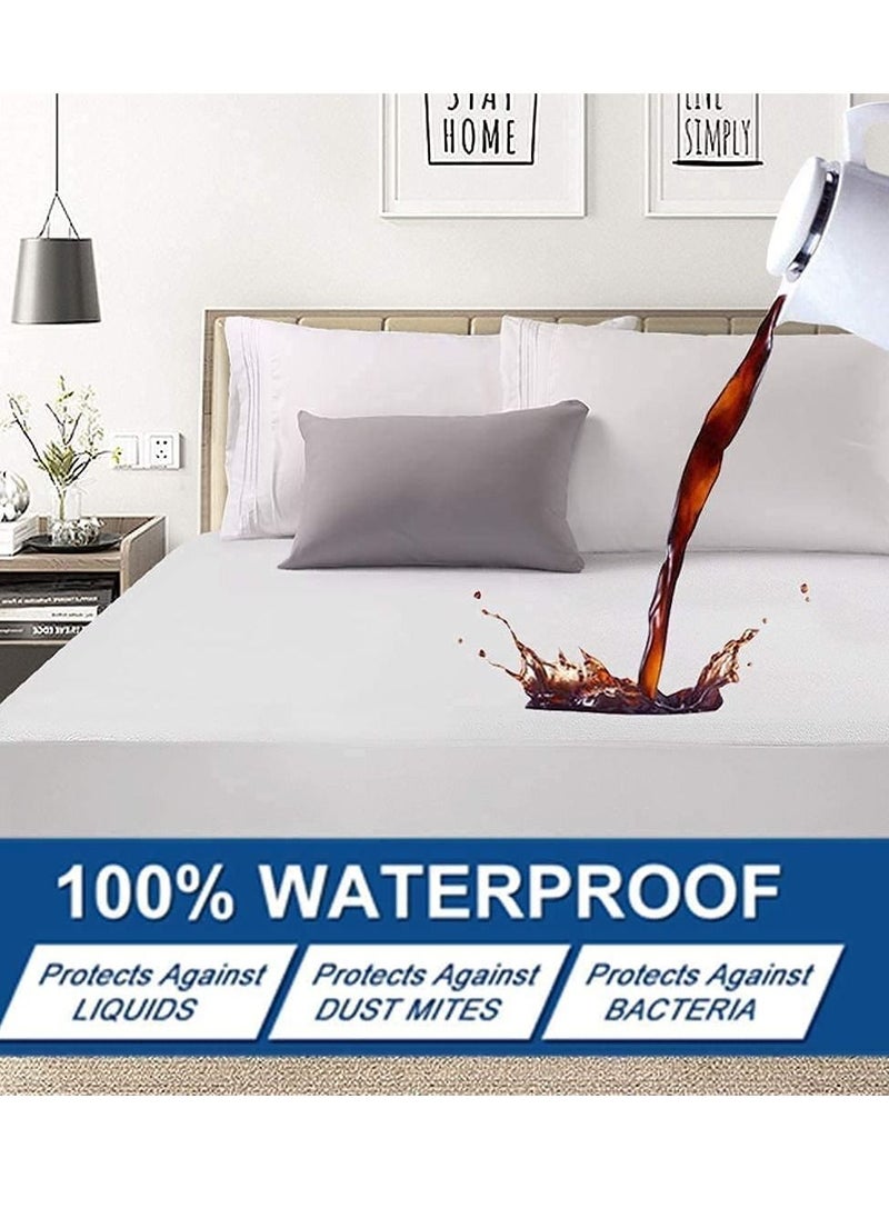 VITAL - Vital Waterproof Mattress Protector Queen - 160 x190 cm - Image 1
