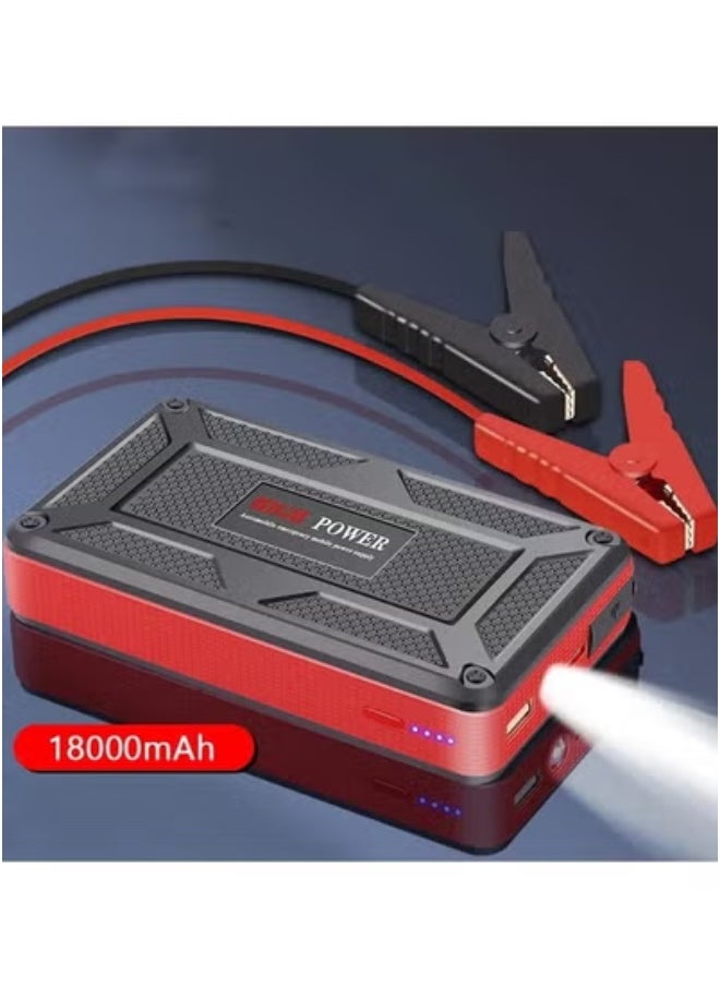 TIGER Portable Car Jump Starter Power Bank 18000mAh – High-Capacity Emergency Battery Booster for Car, SUV, or Motorcycle – Compact Power Pack with USB Ports for Charging Phones, Tablets & Devices – Lightweight, Safe, and Easy to Use for Roadside Assistance  - Image 3