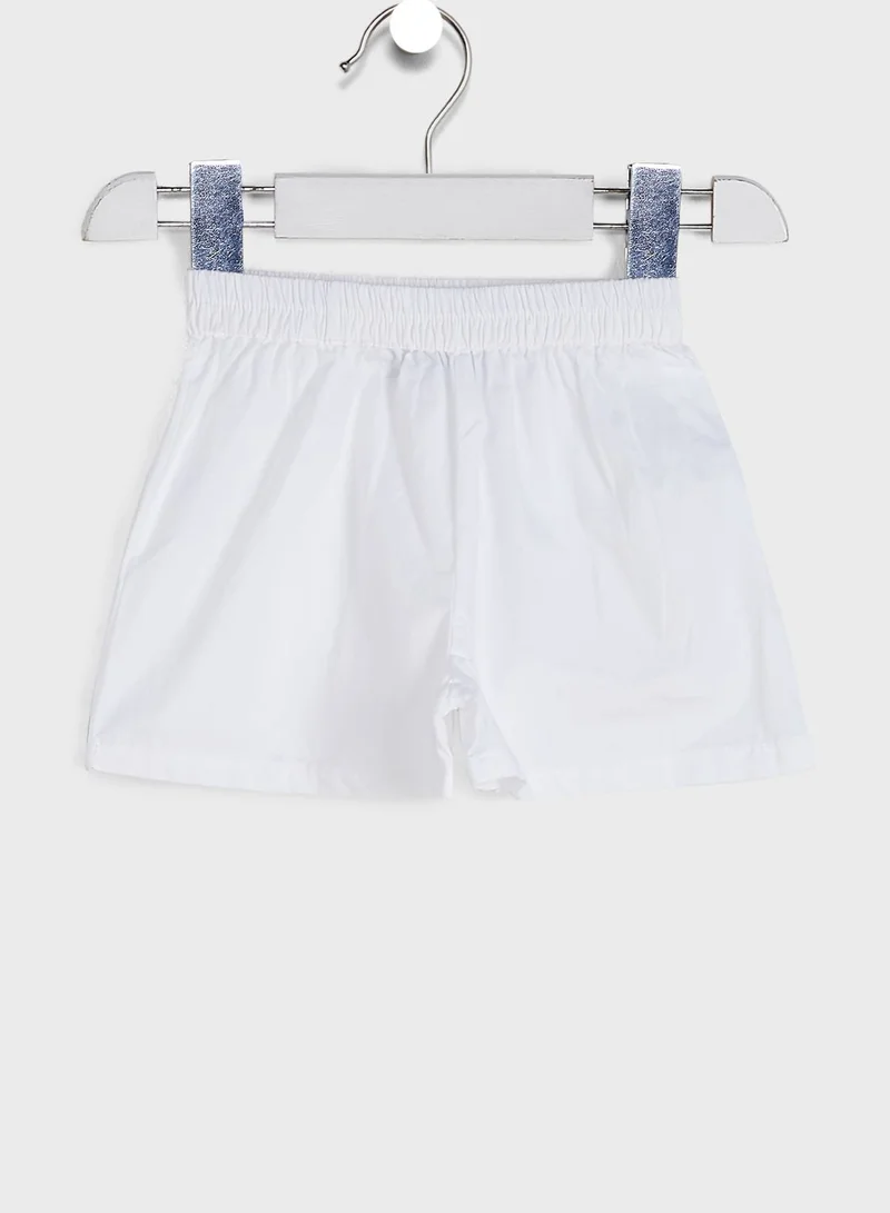 Nautinati Floral Printed Layered Top With Shorts