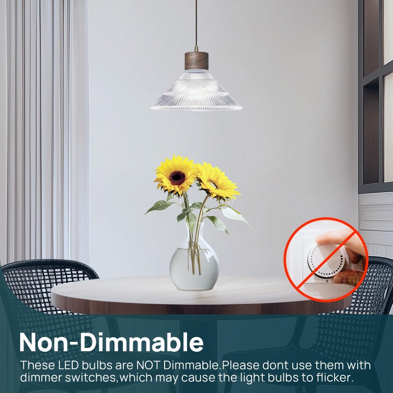 Linkind A19 LED Light Bulb, 60W Equivalent Light Bulbs, 8.5W 5000K Daylight, 840 Lumens Non-Dimmable LED Bulb, E26 Standard Base, Energy Efficient, 6-Pack - Image 4