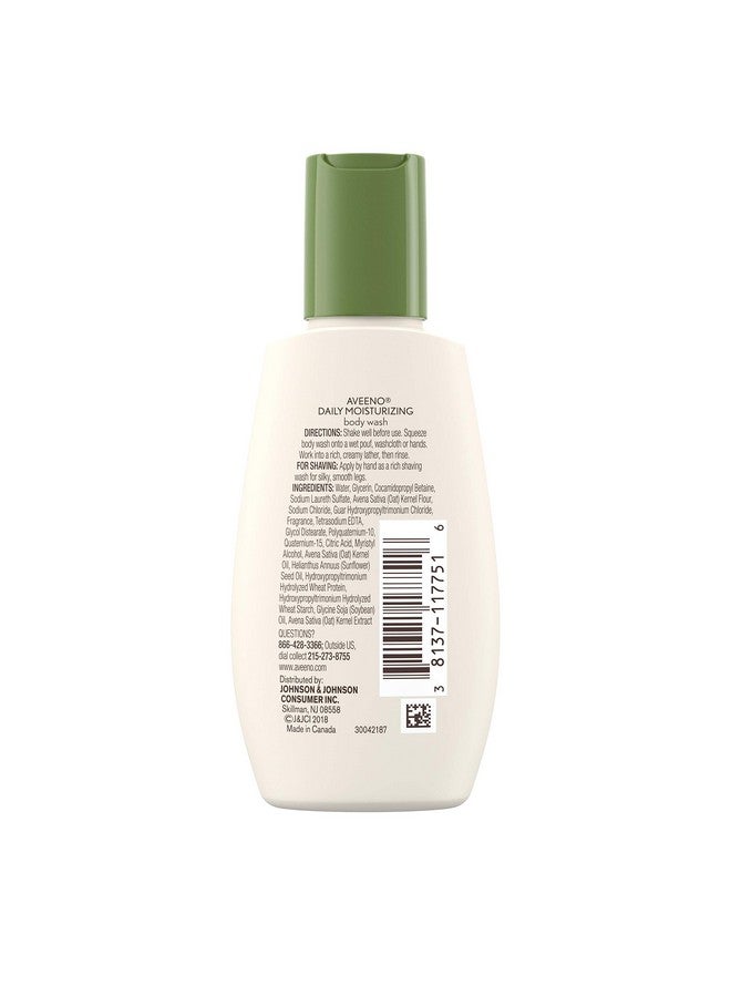 Aveeno Daily Moisturizing Body Wash, 2 Ounce - Image 2