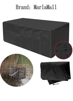 MarlaMall Waterproof Furniture Cover 270x180x89cm Black 210D  - Image 5