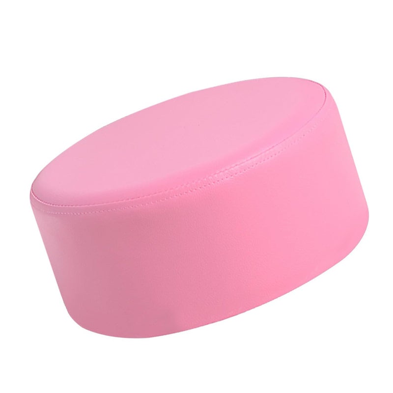 Pink Leather Non Slip Step Stool Lightweight Bathroom Bedroom Seat 28x28x13cm - Image 2