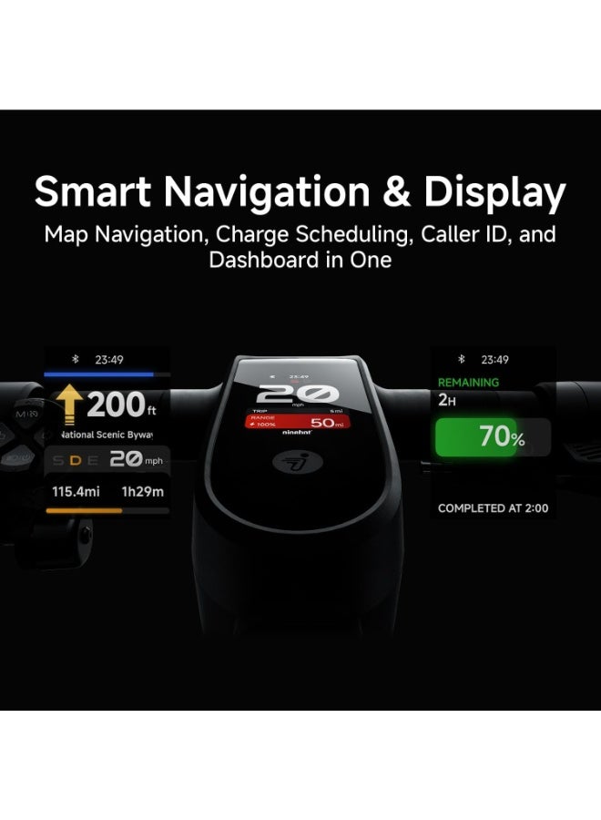 Segway-Ninebot MAX G3 Electric KickScooter (2025 Model) with 2000W Max Power, 40 km/h Top Speed, 50 km Max Range, 11" Self-Sealing Tires, Smart App Enabled, eKickScooter - Image 5
