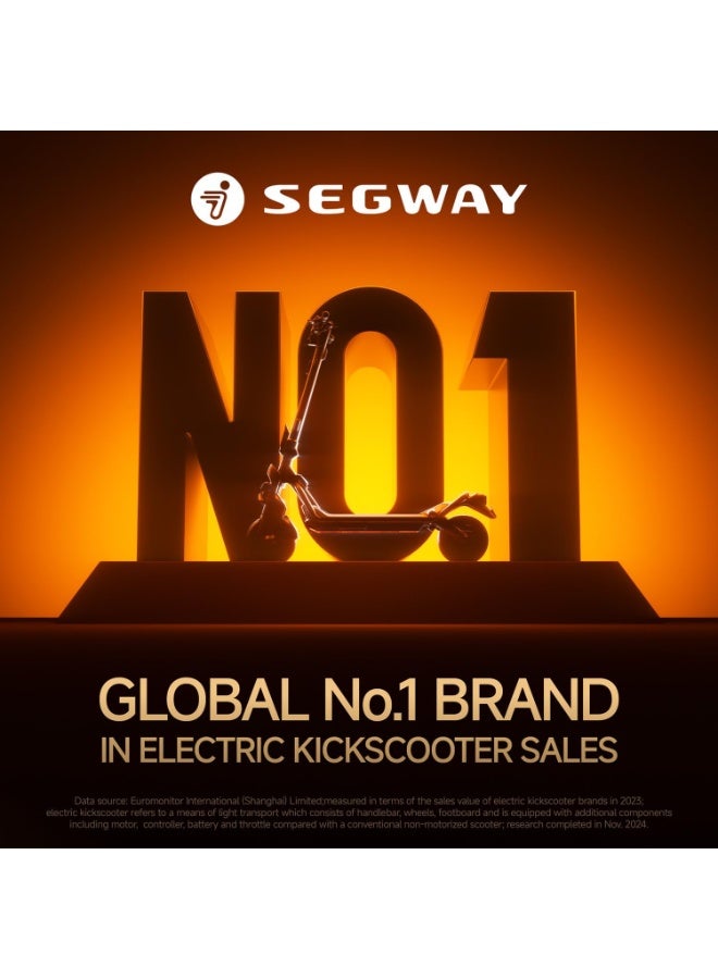 Segway-Ninebot MAX G3 Electric KickScooter (2025 Model) with 2000W Max Power, 40 km/h Top Speed, 50 km Max Range, 11" Self-Sealing Tires, Smart App Enabled, eKickScooter - Image 3
