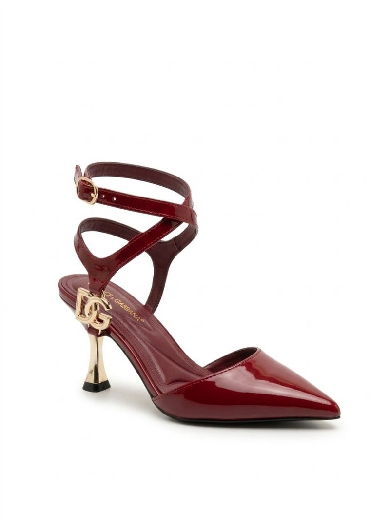 فيبراندا هيلز أنيق بتصميم مدبب من الأمام يمنح القدم مظهراً أكثر رشاقة C-86 - Image 1