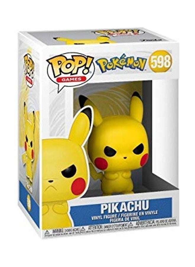 NIBEMINENT - Pokemon Grumpy Pikachu Bobblehead Toy 3.75inch - Image 1