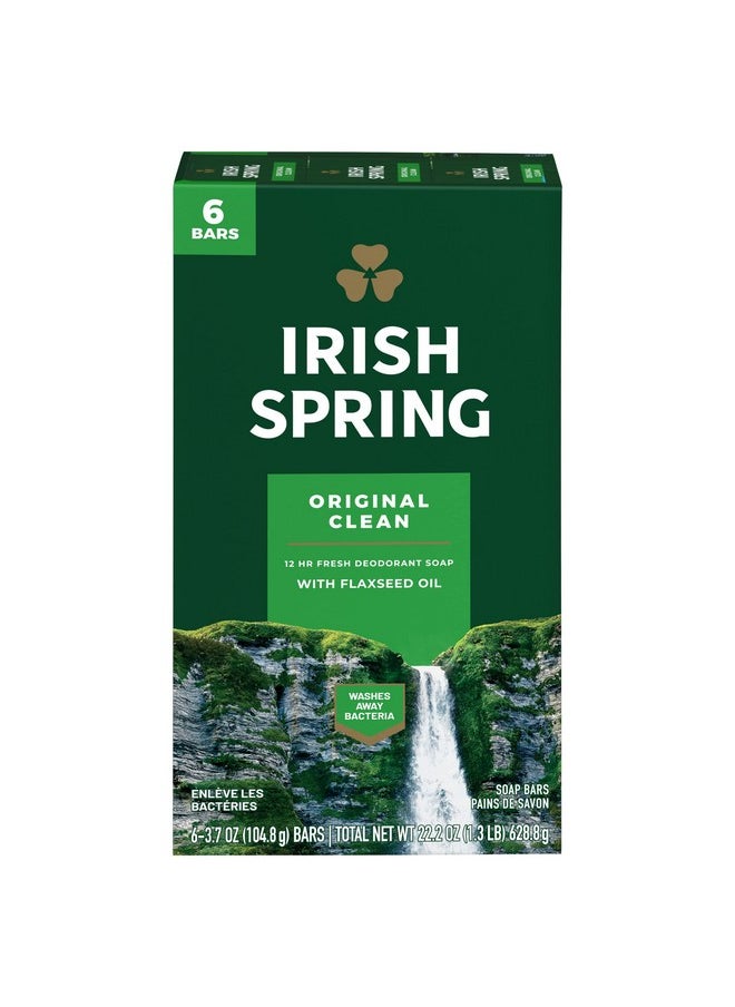 Irish Spring - Deodorant Soap Original 3.75 Oz (6 Pack) - Image 1