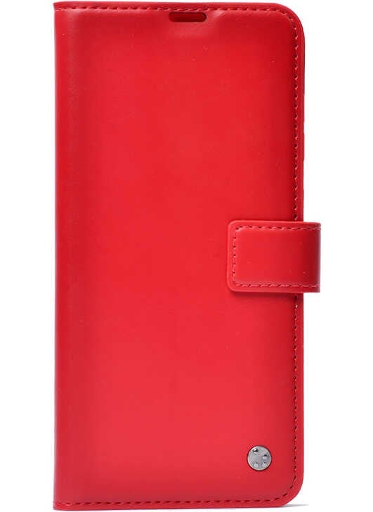 Galaxy S7 Edge Case Leather Wallet Stand Case - Red