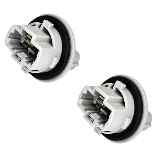 Hirificing 2PCS Turn Signal Bulb Socket, Front Turn Signal Blinker Light Bulb Plug Socket Replacement OEM 90075-60060 Compatible with Toyota 4Runner Tundra Tacoma Sequoia Venza (Gray) - Image 1