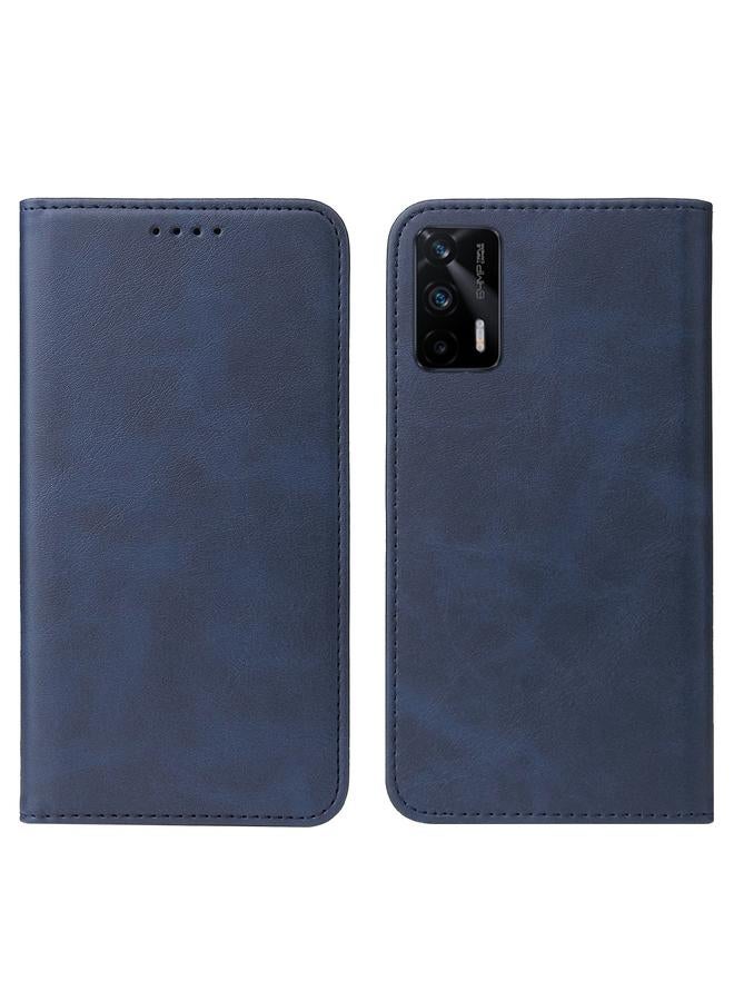 اس-توب جراب هاتف Realme GT Neo Flash بإغلاق مغناطيسي من الجلد - Image 2