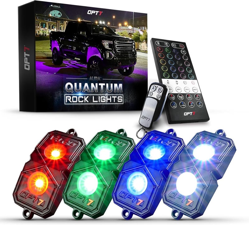 OPT7 Quantum Rock Lights RGBW LED Kit - Image 1