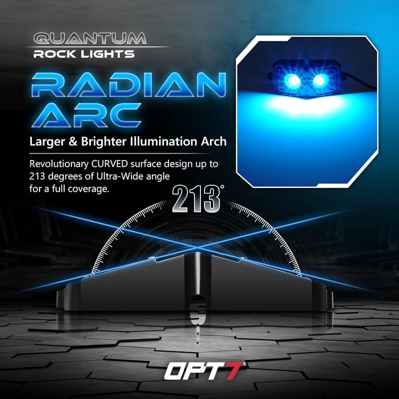 OPT7 Quantum Rock Lights RGBW LED Kit - Image 2