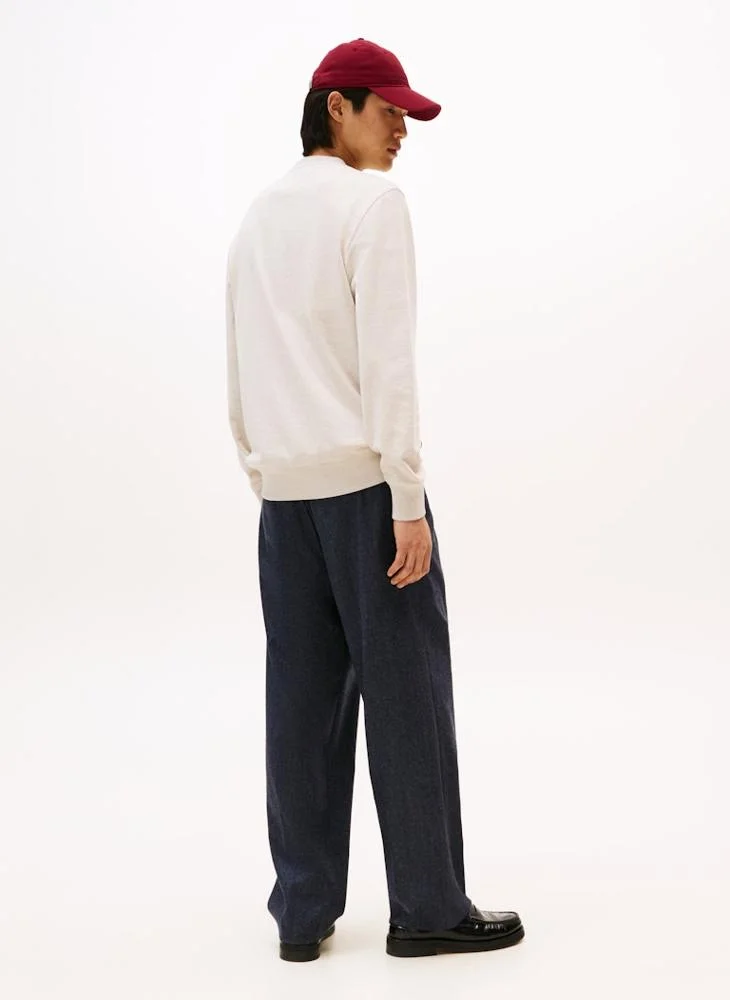 TOMMY HILFIGER Essential Terry Crew Neck Sweatshirt