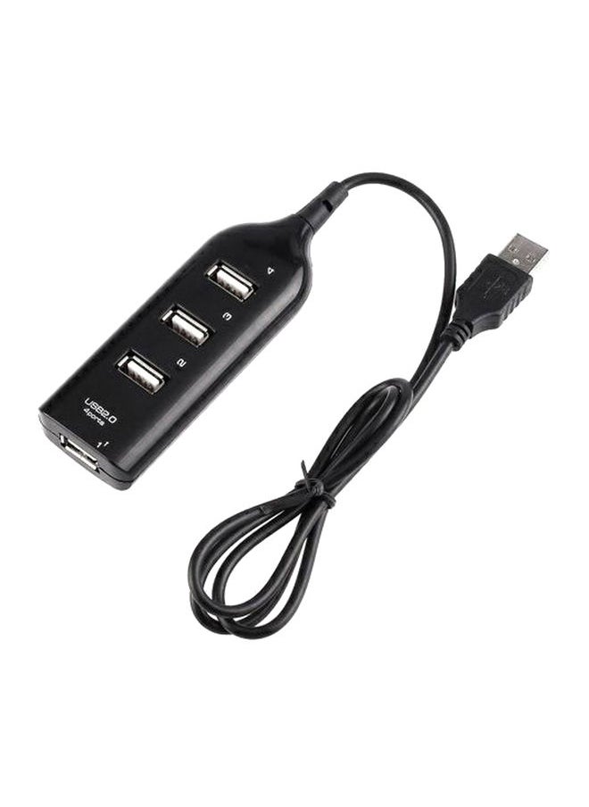 نيبمينينت - موزع USB ذو أربعة منافذ أسود - Image 1