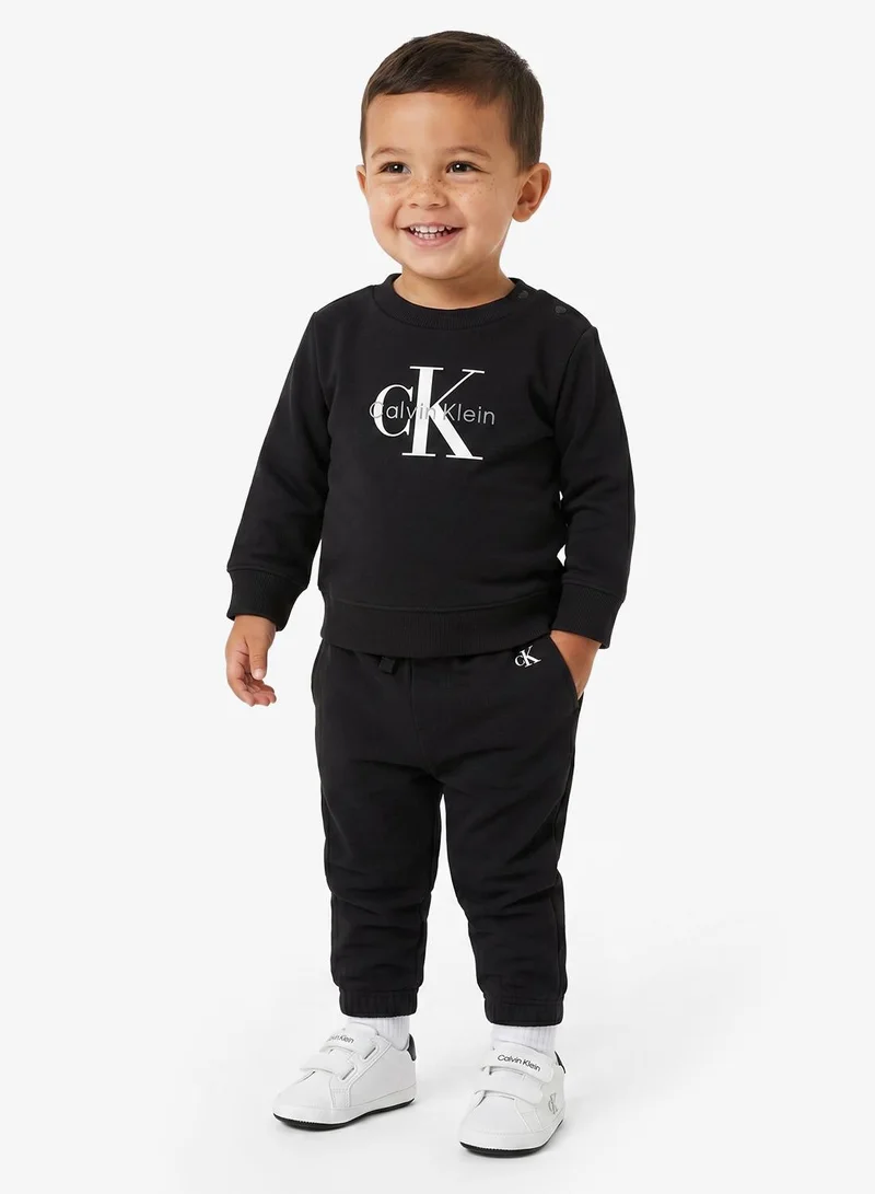 Calvin Klein Jeans Infant Graphic Sweatshirt &amp; Sweatpants Set