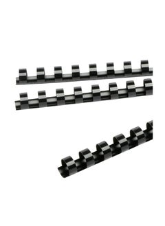 PARTNER 100-Piece Binding Combs 12mm Black  - Image 2