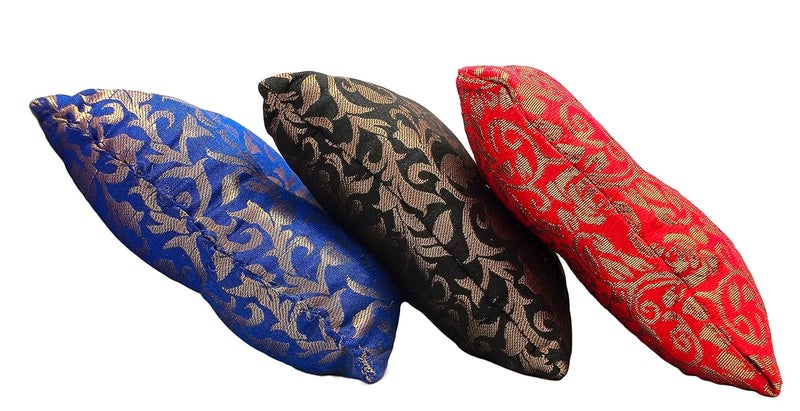 Uv Creation Decorative Cushions Set Of 3 Multi Purpose Use - Singing Bowl Pads - Image 3