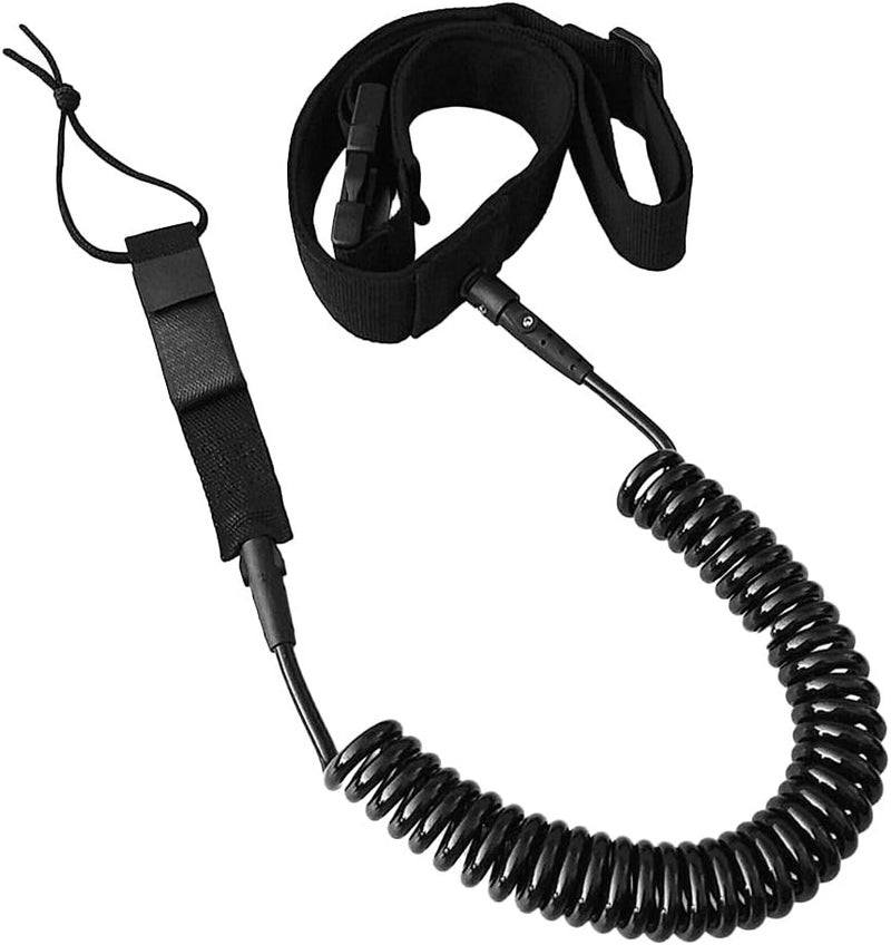 klarako 10ft Adjustable Surfboard Leash Surfing Waist Hip Belt Surfing Safety Rope - Image 5