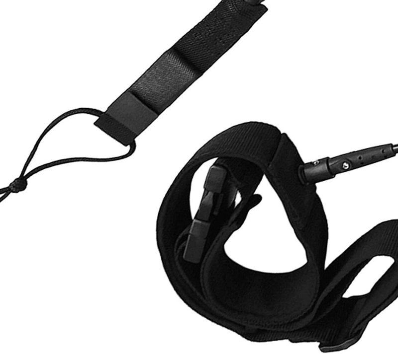 klarako 10ft Adjustable Surfboard Leash Surfing Waist Hip Belt Surfing Safety Rope - Image 2