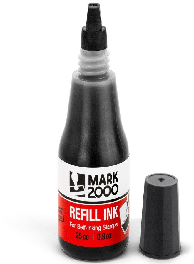 Mark 2000 حبر إعادة تعبئة ذاتي التحبير لطابعة مارك 2000 - أسود - 25 سم مكعب (0.9 أونصة) - Image 3