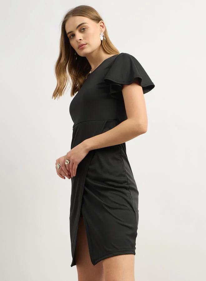 Styli Ruched Bodycon Dress