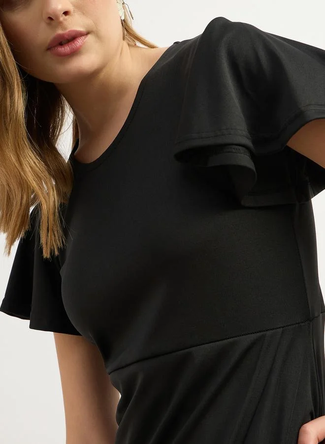 Styli Ruched Bodycon Dress